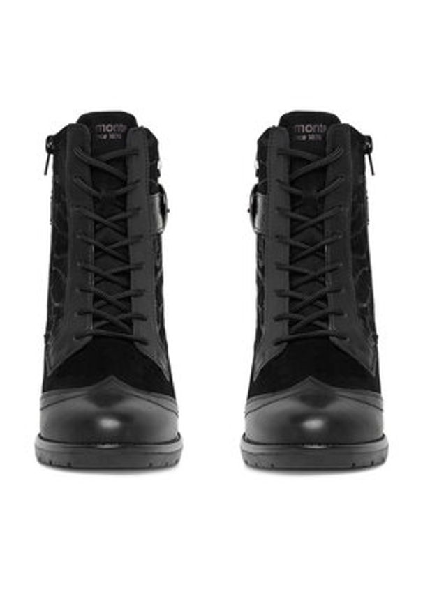 Remonte Botki CEO-D2A77-02 Czarny. Kolor: czarny. Materiał: skóra