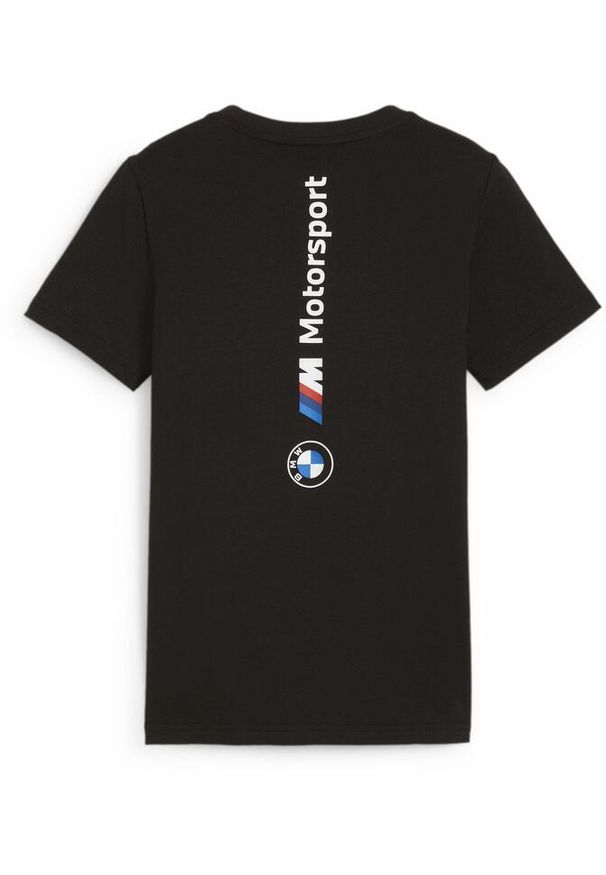 T-shirt dziecięcy Puma BMW MMS Ess Logo 2. Kolor: czarny