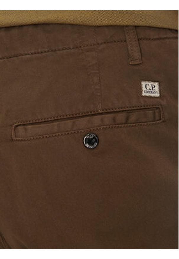 C.P. Company Szorty materiałowe 18CMBE116A005694G Zielony Regular Fit. Kolor: zielony. Materiał: bawełna