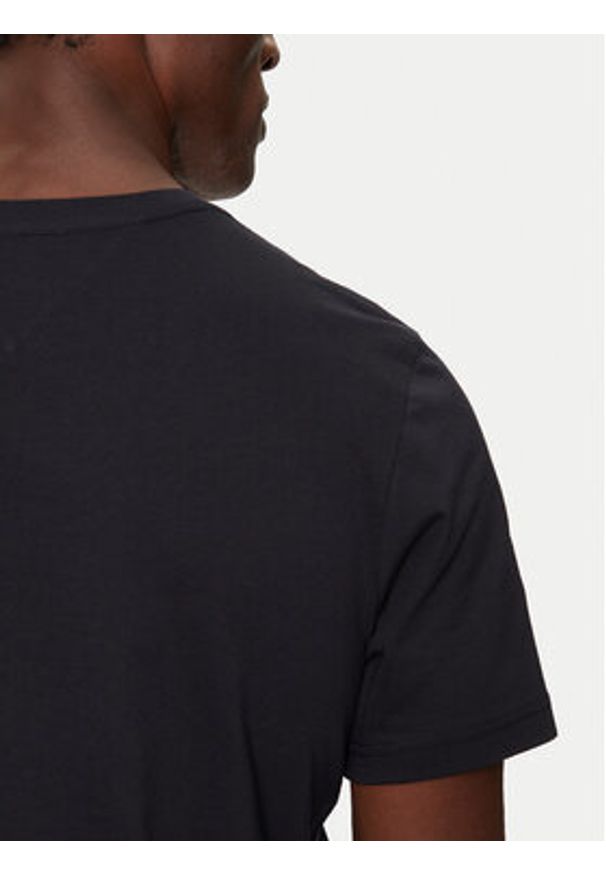 TOMMY HILFIGER - Tommy Hilfiger T-Shirt MW0MW36455 Granatowy Regular Fit. Kolor: niebieski. Materiał: bawełna