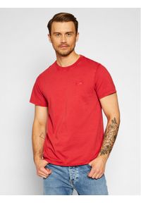 Guess T-Shirt M1GI48 K8FQ1 Czerwony Regular Fit. Kolor: czerwony. Materiał: bawełna