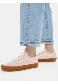 Vans Tenisówki Old Skool VN000D9YRWZ1 Różowy. Kolor: różowy. Materiał: skóra, zamsz #6