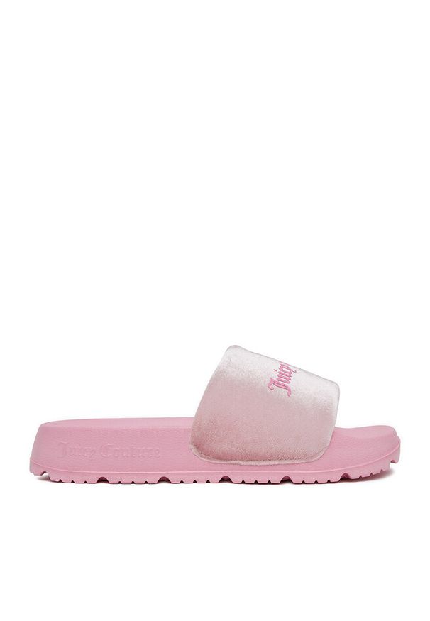 Klapki Juicy Couture. Kolor: różowy