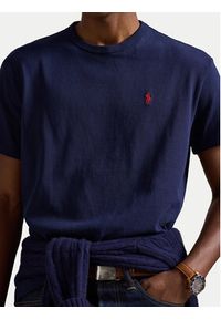 Polo Ralph Lauren T-Shirt Classics 710811284003 Granatowy Regular Fit. Typ kołnierza: polo. Kolor: niebieski. Materiał: bawełna #4