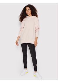Nike Bluza Sportswear Collection Essentials DJ7668 Różowy Oversize. Kolor: różowy. Materiał: bawełna #4