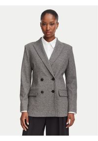 Marella Marynarka Materia 2625916021 Czarny Regular Fit. Kolor: czarny. Materiał: syntetyk #1