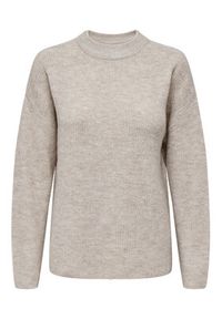 only - ONLY Sweter Camilla 15277080 Beżowy Regular Fit. Kolor: beżowy. Materiał: syntetyk #4