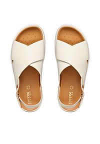 Geox Sandały D Xand 2.1S D45SZE 00085 C1002 Écru. Materiał: skóra #4