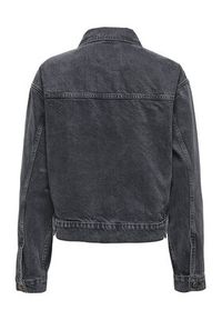 only - ONLY Kurtka jeansowa Harper 15363548 Czarny Regular Fit. Kolor: czarny. Materiał: bawełna #5