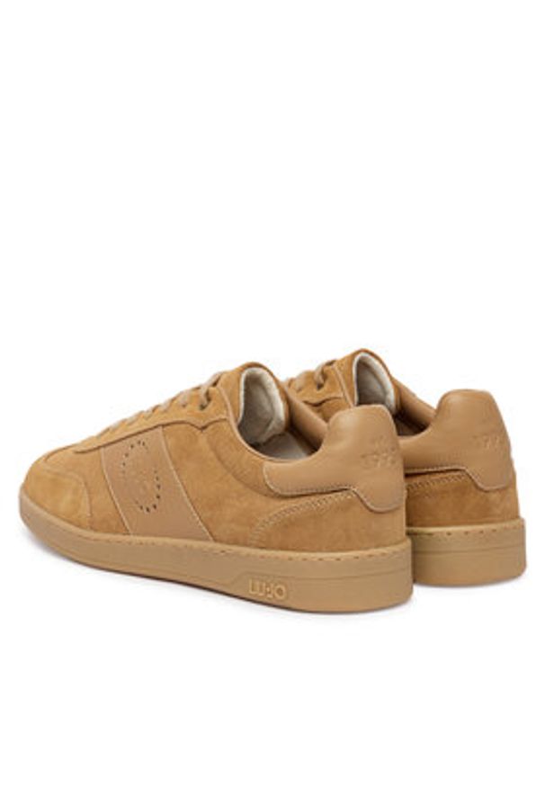 Liu Jo Sneakersy 7B6015 PX310 Brązowy. Kolor: brązowy. Materiał: zamsz, skóra