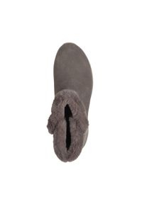 skechers - Buty zimowe damskie, On-The-Go Stellar - Cozy Step. Kolor: brązowy. Sezon: zima