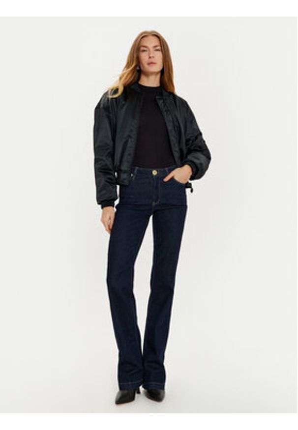 Guess Kurtka bomber Aurore W4BL48 WGKK2 Czarny Regular Fit. Kolor: czarny. Materiał: syntetyk