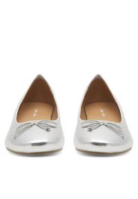 Jenny Fairy Baleriny WYL3680-1 Srebrny. Kolor: srebrny. Materiał: skóra #2