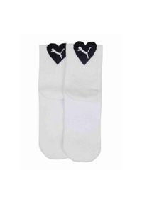 Puma Skarpety Heart Logo Crew 2-Pack 93855501. Kolor: biały