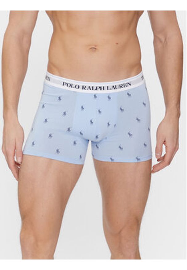 Polo Ralph Lauren Komplet 3 par bokserek 714830299085 Kolorowy. Materiał: bawełna. Wzór: kolorowy
