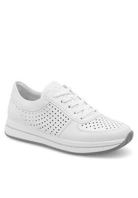 Rieker Sneakersy N4515-80 Biały. Kolor: biały #6