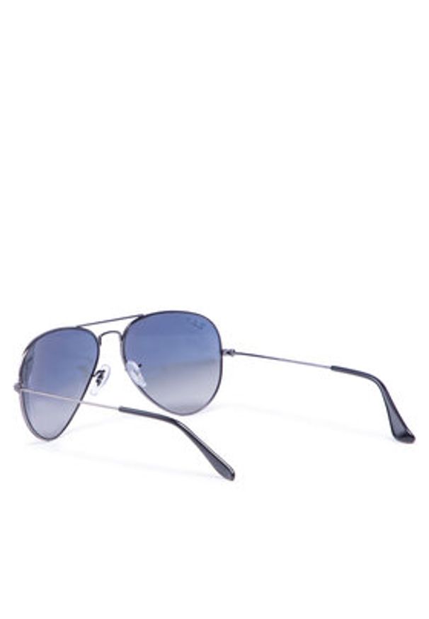 Ray-Ban Okulary przeciwsłoneczne Aviator 0RB3025 004/78 Szary. Kolor: szary