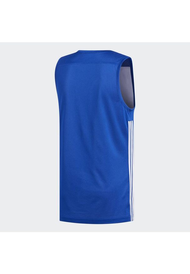 Adidas - 3G Speed Reversible Jersey. Kolor: biały, wielokolorowy, niebieski, zielony. Materiał: jersey, poliester