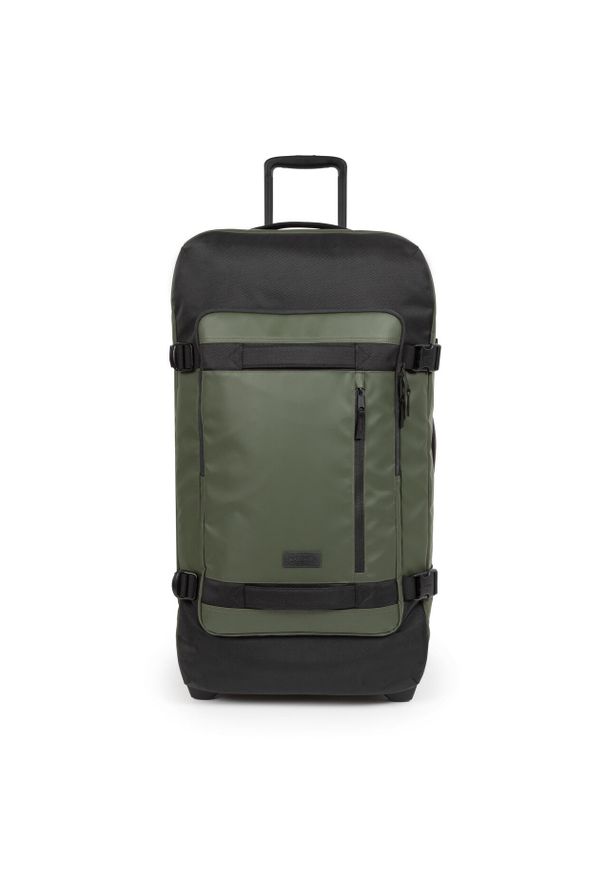 Walizka Eastpak Tranverz Cnnct. Kolor: zielony. Styl: casual, elegancki