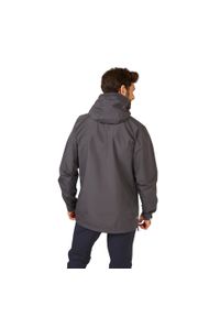 Kurtka przeciwdeszczowa męska Rab Namche GTX Jacket z kapturem. Typ kołnierza: kaptur. Kolor: szary