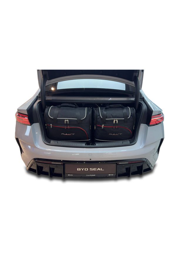 KJUST - Torby Do Bagażnika Byd Seal Ev 2022+ 5Szt Kjust. Kolor: czarny. Styl: sportowy