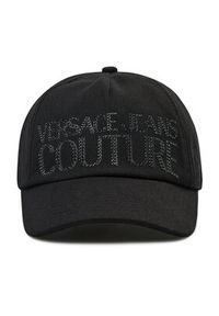 Versace Jeans Couture Czapka z daszkiem 72VAZK13 Czarny. Kolor: czarny. Materiał: materiał #3