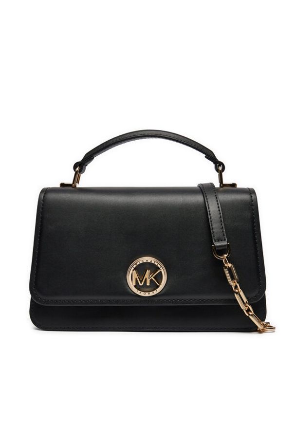 MICHAEL Michael Kors Torebka 30T4GD8S6L Czarny. Kolor: czarny. Materiał: skórzane