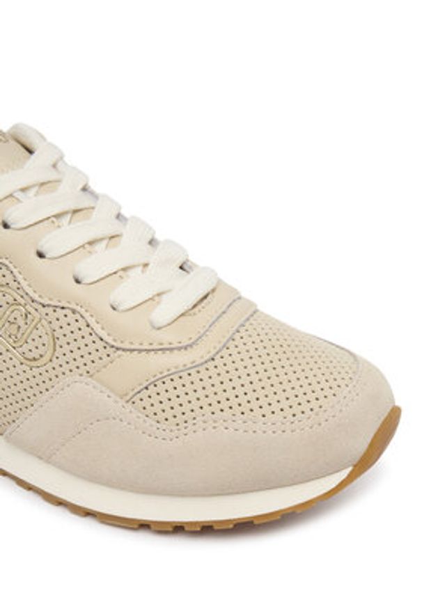 Liu Jo Sneakersy Wonder Low 02 Bis BA6001 PX658 Beżowy. Kolor: beżowy. Materiał: zamsz, skóra
