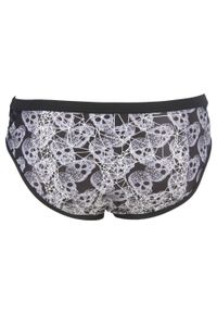 Kąpielówki slipy męskie na basen Arena Crazy Pop Skulls Brief. Kolor: czarny, biały, wielokolorowy