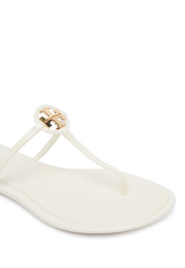 Tory Burch Japonki Mini Miller Jelly 166808 Biały. Kolor: biały. Materiał: syntetyk