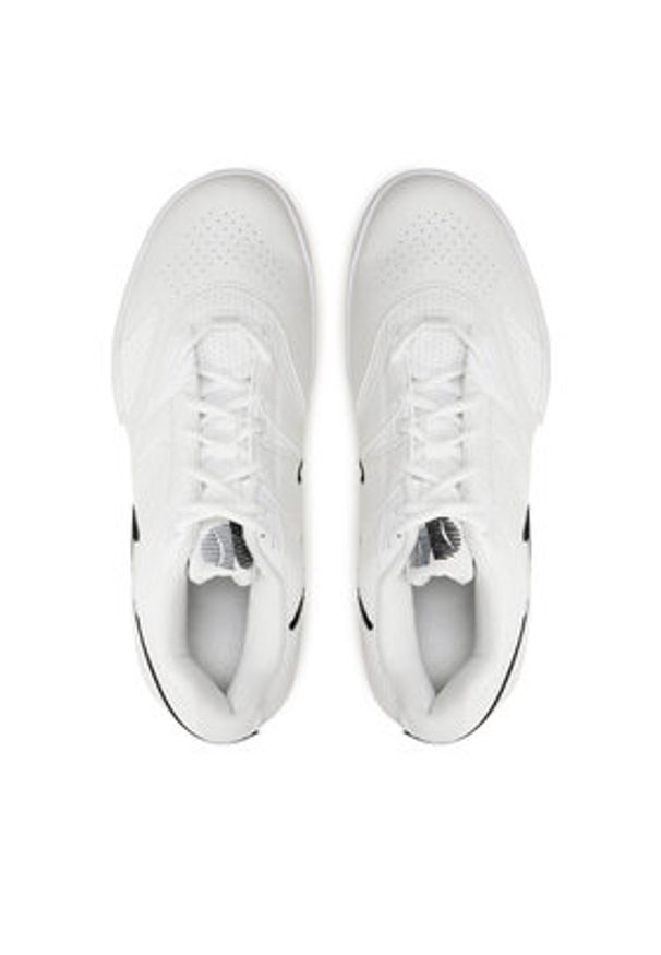 Nike Buty do tenisa Court Lite 4 FD6574 100 Biały. Kolor: biały. Materiał: skóra. Model: Nike Court. Sport: tenis
