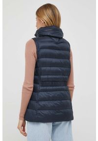 TOMMY HILFIGER - Tommy Hilfiger bezrękawnik damski kolor granatowy zimowy. Kolor: niebieski. Długość rękawa: bez rękawów. Sezon: zima #2