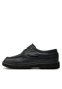 Calvin Klein Jeans Półbuty Hybrid Boat Shoe Slipon Lh Btw YM0YM00937 Czarny. Kolor: czarny #5