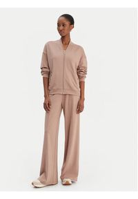 Liu Jo Sport Bluza TA6241 JS182 Brązowy Regular Fit. Kolor: brązowy. Materiał: wiskoza. Styl: sportowy #3