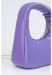 Pinko torebka kolor fioletowy. Kolor: fioletowy #7