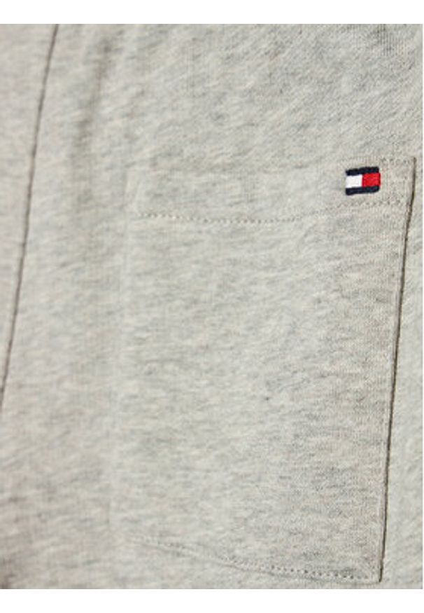 TOMMY HILFIGER - Tommy Hilfiger Spodnie dresowe Essential KS0KS00214 Szary Regular Fit. Kolor: szary. Materiał: bawełna