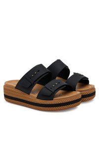 Crocs Klapki Brooklyn Woven Buckle 209978 Czarny. Kolor: czarny #4