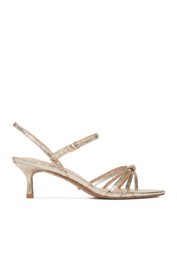 DeeZee Sandały CEO-CWBF17702 Złoty. Kolor: złoty. Materiał: materiał