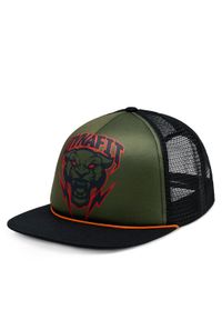 Dynafit Czapka z daszkiem Graphic Trucker Khaki. Kolor: brązowy. Materiał: syntetyk