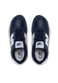 New Balance Sneakersy GS237NV1 Granatowy. Kolor: niebieski. Materiał: materiał #4