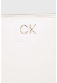 Calvin Klein torebka kolor biały. Kolor: biały #4