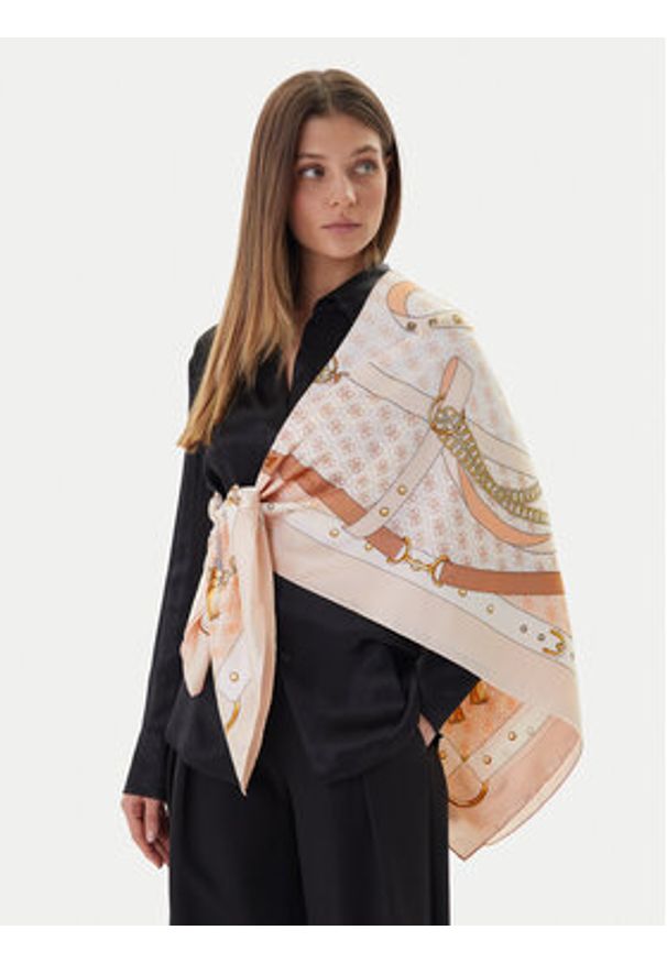 Guess Chusta AW5343 POL03 Beżowy. Kolor: beżowy. Materiał: poliester