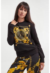 Versace Jeans Couture - Bluza damska crewneck VERSACE JEANS COUTURE