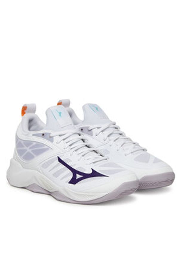 Mizuno Buty halowe Wave Dimension V1GC2240 Biały. Kolor: biały. Materiał: materiał. Model: Mizuno Wave