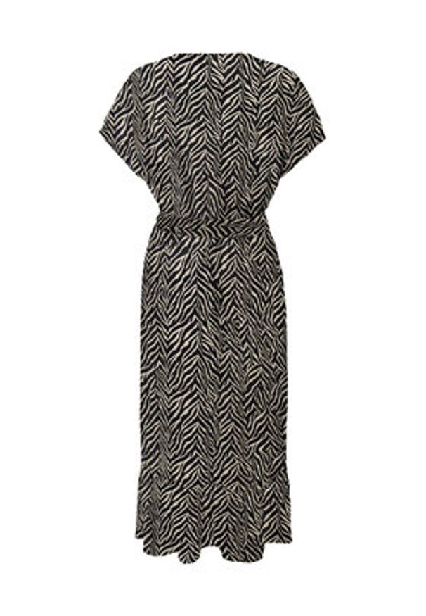 only - ONLY Sukienka codzienna Zilla Adele 15357778 Czarny Regular Fit. Okazja: na co dzień. Kolor: czarny. Materiał: wiskoza. Typ sukienki: proste. Styl: casual