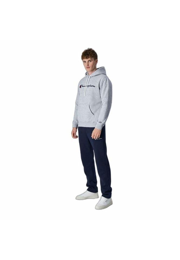 Bluza z kapturem Męska Champion Legacy Szary. Typ kołnierza: kaptur. Kolor: szary