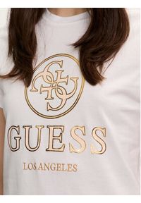 Guess T-Shirt Stacie V4BI00 I3Z14 Biały Regular Fit. Kolor: biały. Materiał: bawełna #4