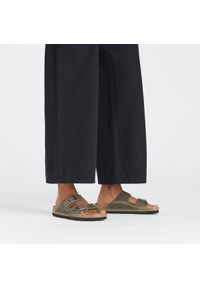 Birkenstock - Klapki męskie BIRKENSTOCK ARIZONA LEOI FADED KHAKI. Kolor: zielony #3