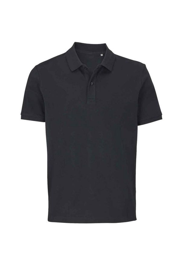SOL'S - Koszulka Polo Pegase Dla Dorosłych Unisex. Typ kołnierza: polo. Kolor: czarny