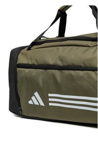 Adidas - adidas Torba Essentials 3-Stripes Duffel Bag Medium IZ1918 Zielony. Kolor: zielony. Materiał: materiał